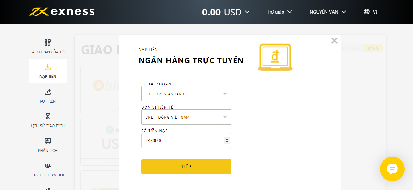 cach-nap-tien-vao-exness-1 cách nạp tiền vào exness