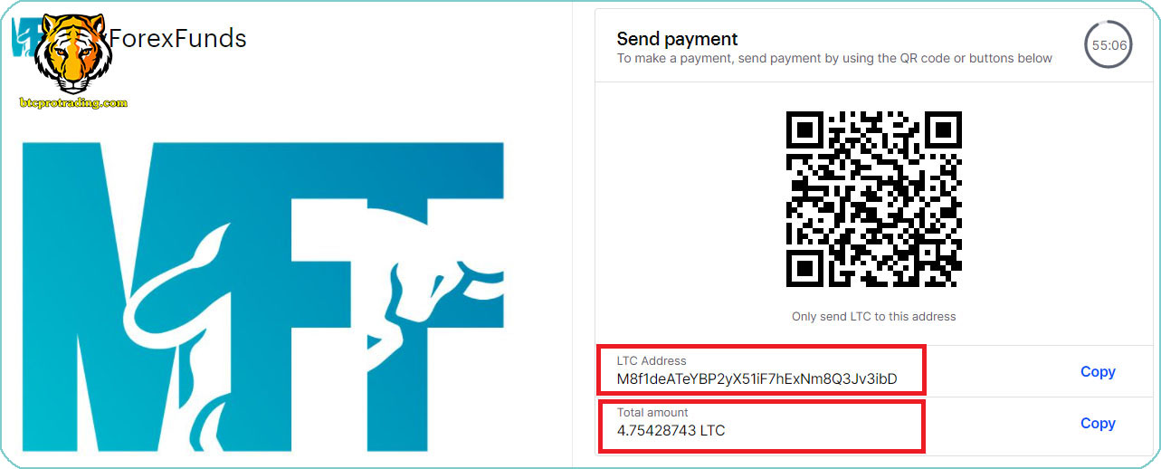 Mở Tài Khoản My forex Funds bằng Crypto - Coin, Mở tài khoản MFF bằng Crypto - coin