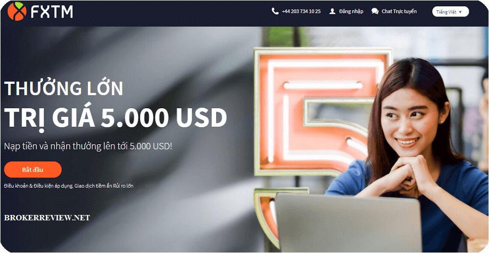 review-san-fxtm review sàn fxtm