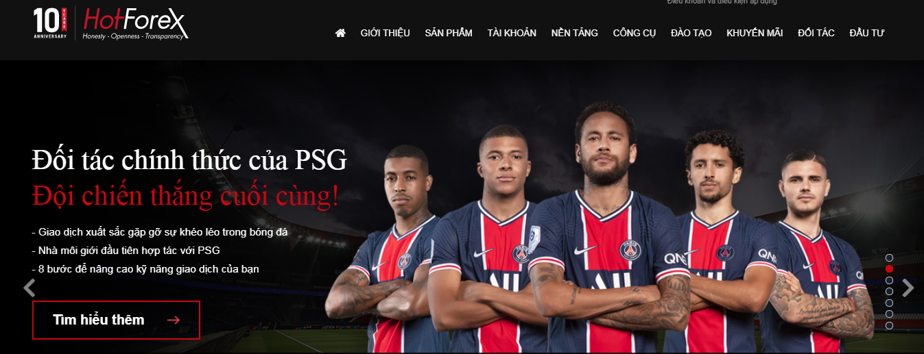 top sàn forex uy tín